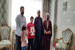 دیدار مدیرکل تبلیغات اسلامی اردبیل با اعجوبه قرآنی کشور