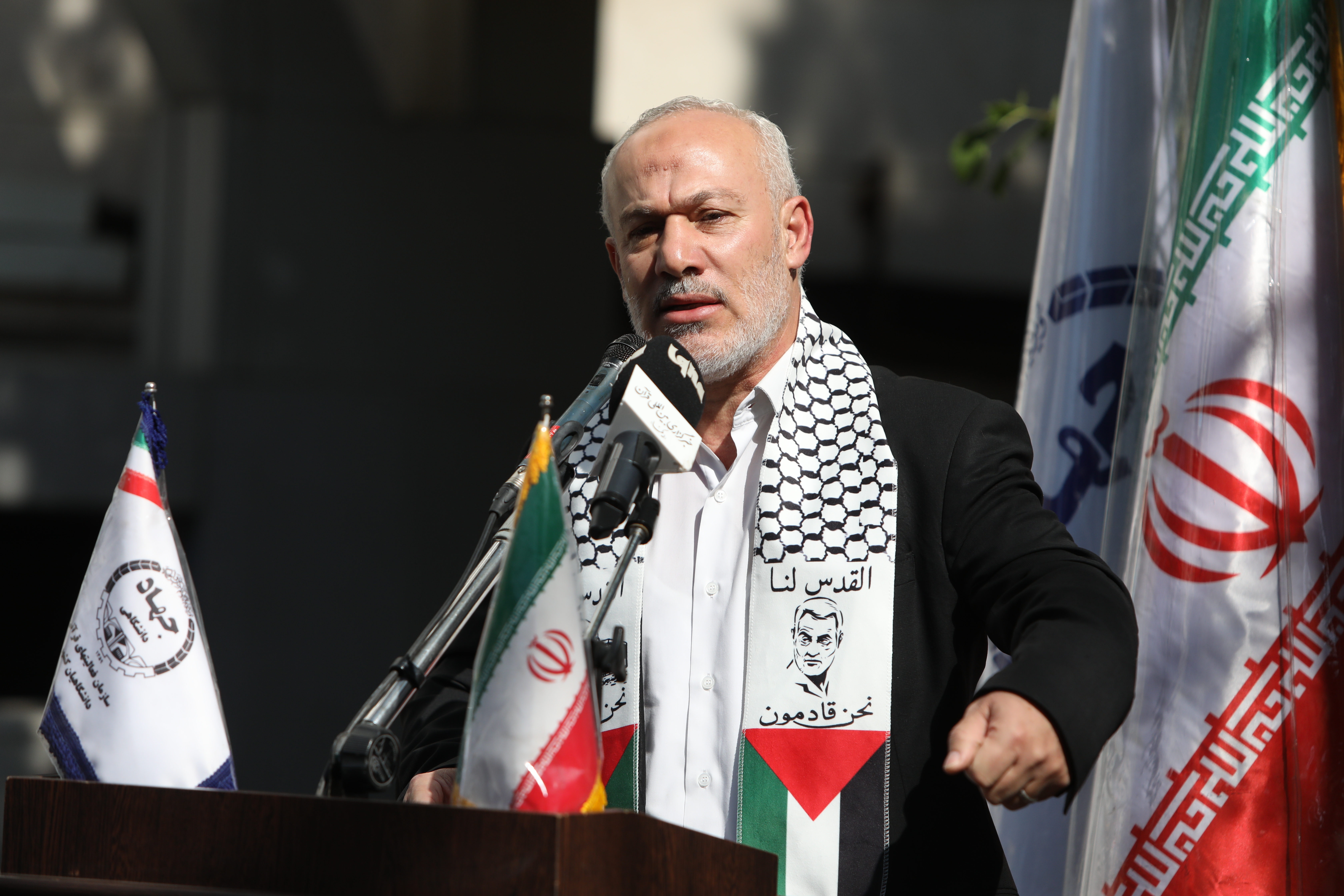 ناصر ابوشریف، نماینده جنبش جهاد اسلامی فلسطین در ایران