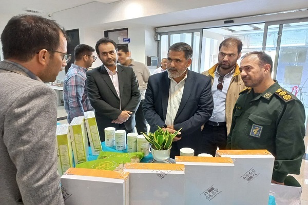 مراسم افتتاح نمایشگاه دستاوردهای فناورانه جهادادنشگاهی استان کردستان