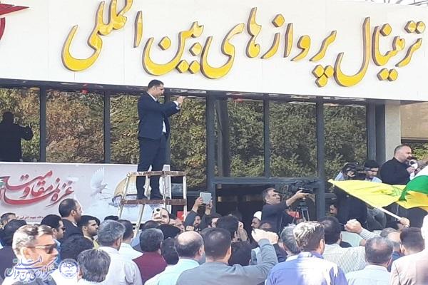 تجمع ضد صهیونیستی مردم کرمانشاه برگزار شد
