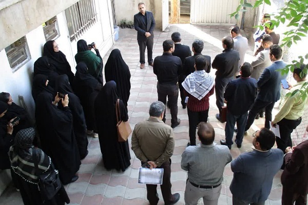 تجمع اعتراض آمیز جهاد دانشگاهی گلستان در حمایت از فلسطین