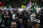 عکس | راهپیمایی مردم مشهد در حمایت از مردم فلسطین