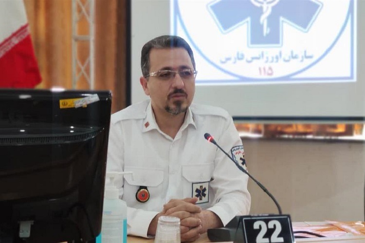 محمدجواد مرادیان، رئیس سازمان اورژانس فارس