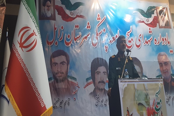 سردار فقیری معاون هماهنگ کننده سپاه سلمان سیستان و بلوچستان