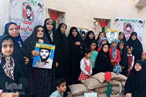 مراسم گراميداشت شهدای عملیات والفجر ۴ در بندر دلوار برگزار شد + عکس