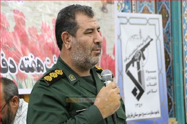 محمد پیری فرماده ناحیه مقاومت بسیج سپاه میاندوآب