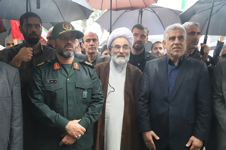 راهپیمایی 13 آبان در گیلان