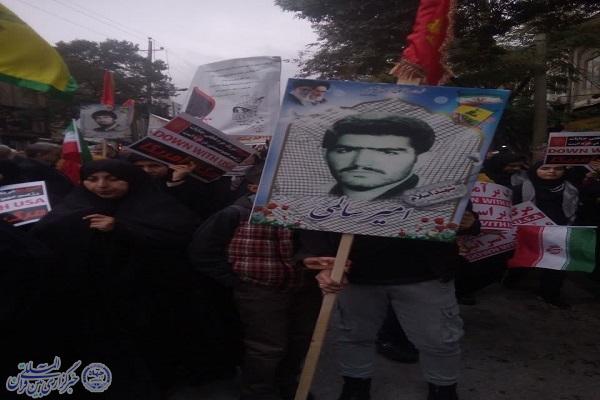 راهپیمایی بزرگ مردم کرمانشاه در ۱۳ آبان برگزار شد