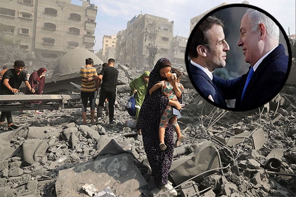 دورویی فرانسه درباره جنایات اسرائیل در غزه، نمونه‌ای از استاندارد دوگانه غرب