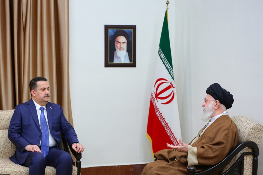 دیدار نخست‌وزیر عراق با رهبر انقلاب