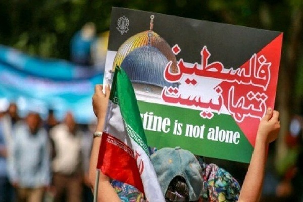 راهپیمایی حمایت از غزه در گلستان