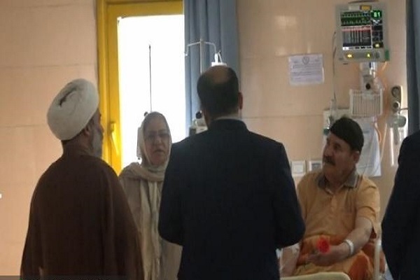 دیدار و ملاقات مدیرکل اوقاف و امور خیریه کردستان با بیماران بیجاری دیدار و ملاقات مدیرکل اوقاف و امور خیریه کردستان با بیماران بیجاری