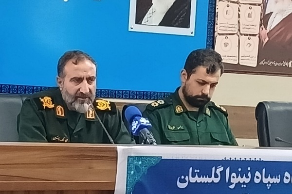 سردار ملک شاهکوهی فرمانده سپاه نینوا گلستان