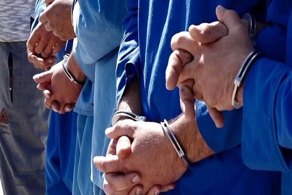 بازداشت عوامل گروهک منافقین