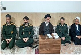 فرمانده سپاه سلماس با امام جمعه شهرستان دیدار کرد