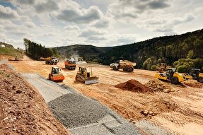 بازدید فرمانده سپاه باروق از پروژه راهسازی روستای حصارلو