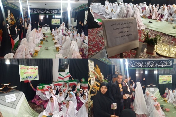 برنامه آوای آسمانی به مناسبت هفته قرآن و عترت و نماز در مدارس گالیکش برگزار شد