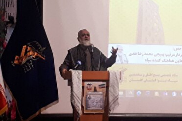 سردار نقدی معاون هماهنگ کننده سپاه پاسدران