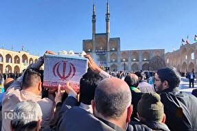 استقبال باشکوه یزدی‌ها از شهدای گمنام دفاع مقدس