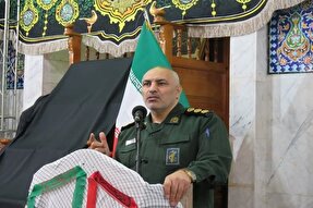 ملت با سلاح ایمان مقابل دشمن ایستاده‌اند