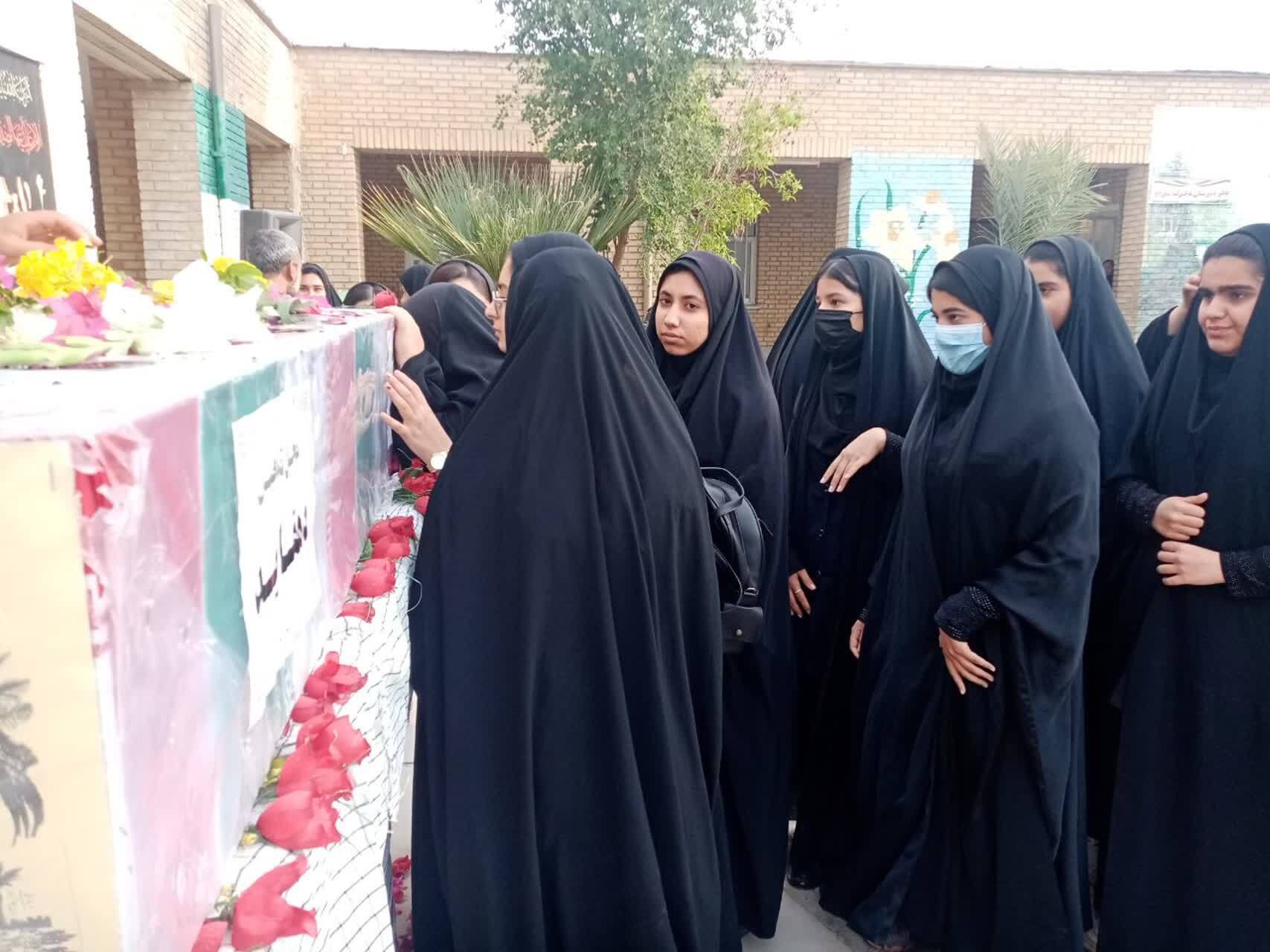 استقبال باشکوه از پیکر شهدای والامقام