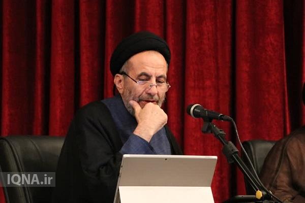 حجت‌الاسلام مؤدب، رییس دانشکده الهیات دانشگاه قم