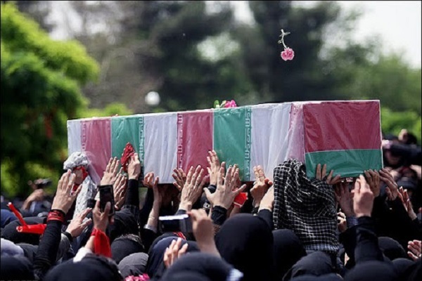 تشییع شهید گمنام