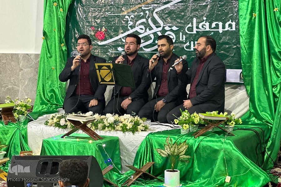 برپایی 100 محفل قرآنی از اسفراین تا راز و جَرگلان + فیلم