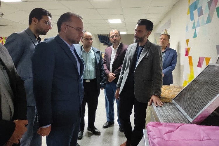 بازدید رئیس سازمان بسیج علمی از شرکت های دانش بنیان، فارس
