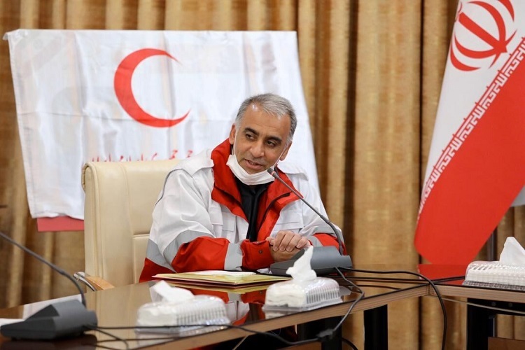 علی سنجربیگی مدیرعامل جمعیت هلال احمر