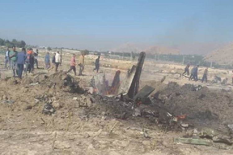 سقوط هواپیمای آموزشی، کازرون