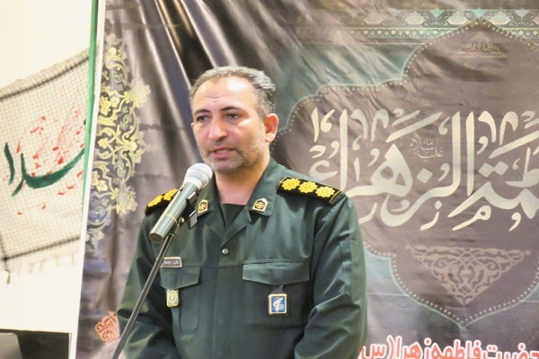 سرهنگ پاسدار وهاب عباسفام، فرمانده ناحیه مقاومت بسیج سپاه شاهین‌دژ،