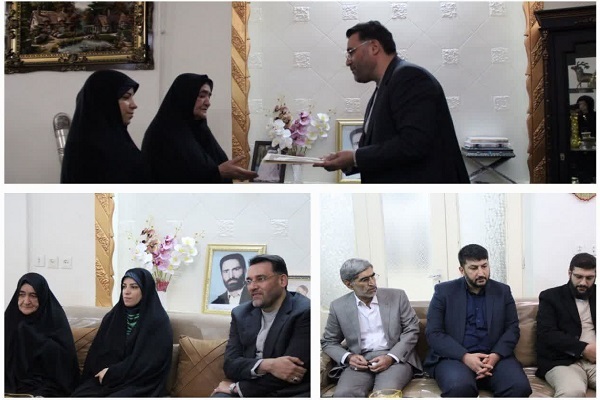 تجلیل معاون وزیر فرهنگ و ارشاد اسلامی از خانواده شهید دهقانکار در لرستان