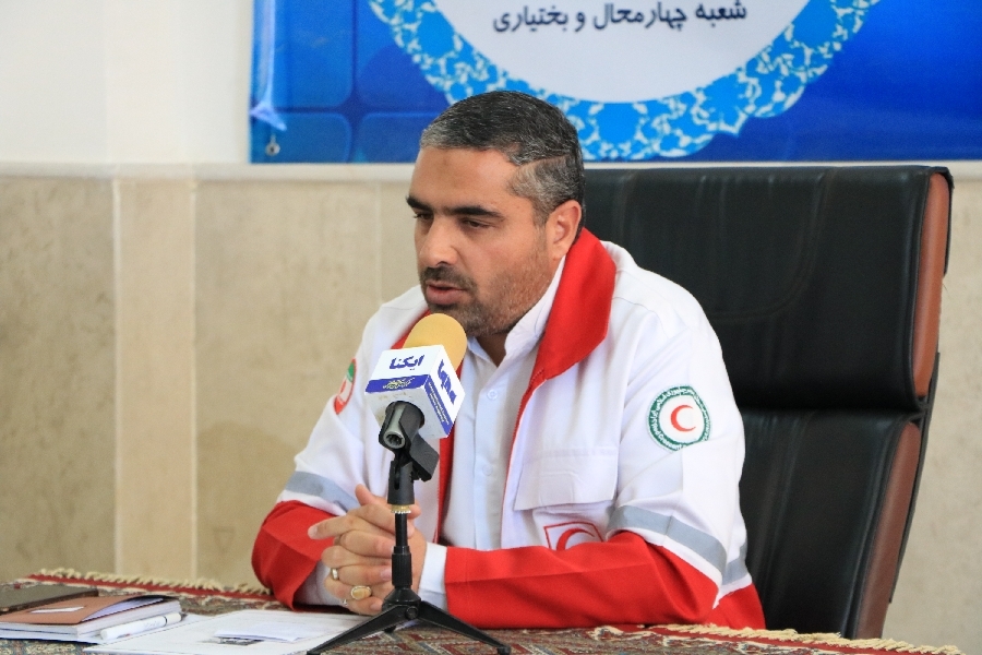 مسعود مثنوی، مدیرعامل جمعیت هلال‌احمر چهارمحال و بختیاری