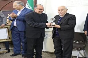 پیام مدیرکل تبلیغات اسلامی اردبیل در پی اهدای نشان زرین به استاد «عسگر شاهی»