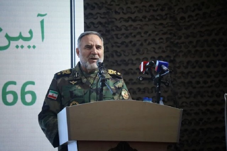 امیر سرتیپ حیدری فرمانده ارتش جمهوری اسلامی