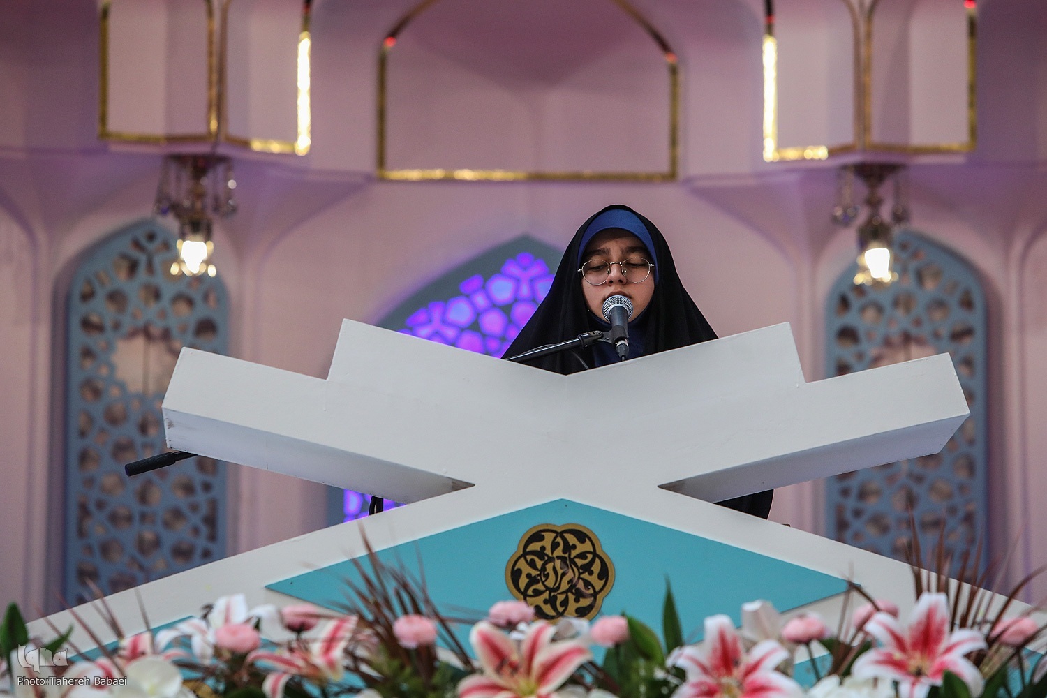 اسما فلکی در سالن اجلاس سران