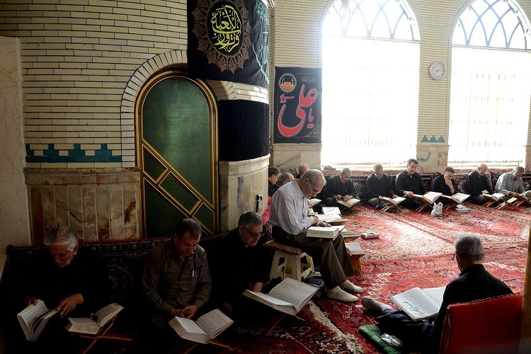 کلاس قرآن، مسجد مهدیه تبریز