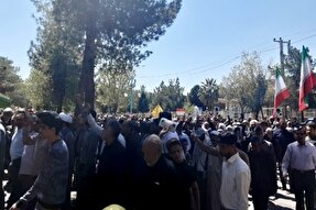 مراسم راهپیمایی روز جهانی قدس در کرمان برگزار شد