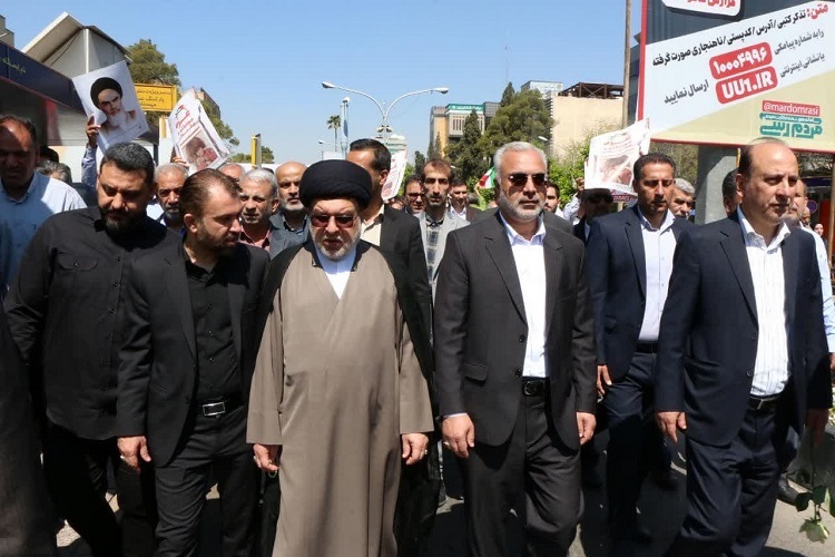 راهپیمایی روز قدس، شیراز