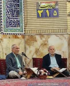 تلاوت و سخنان «ولی پوراحمدی» در آخرین روز حیات + ‌صوت