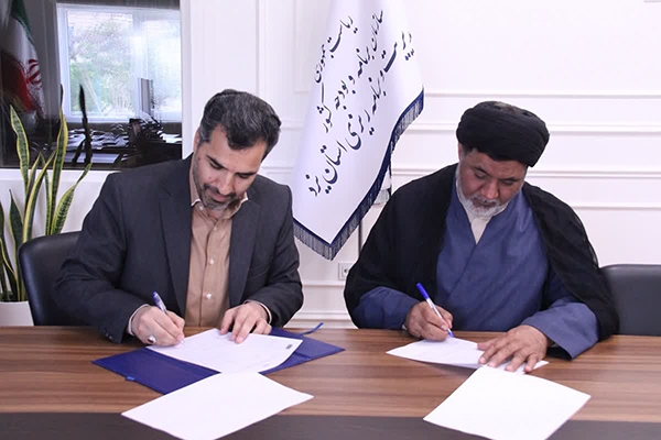 نشست مدیر اقامه نماز با رئیس سازمان مدیریت و برنامه ریزی یزد