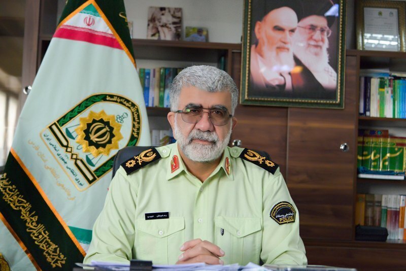سردار رهام بخش حبیبی، فرمانده انتظامی فارس