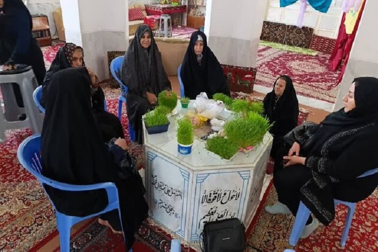 قدمگاه حضرت خضر نبی‌الله، نی ریز