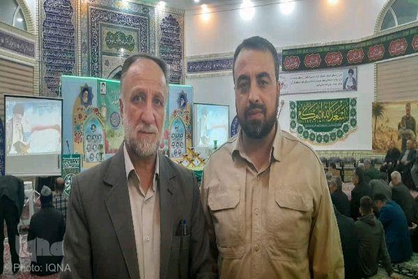 فرماندهان پایگاه مقاومت بسیج روستای ایلوارین رسید