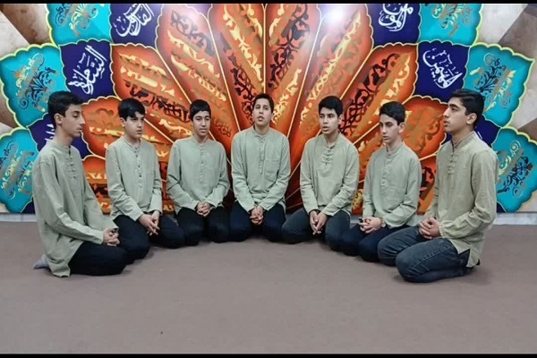 گروه همخوانی و مدیحه سرایی آفاق از دارالقرآن امام حسن مجتبی(ع) بابل