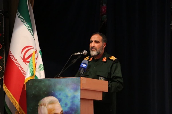 سردار. ملک شاهکوهی فرمانده سپاه نینوا گلستان
