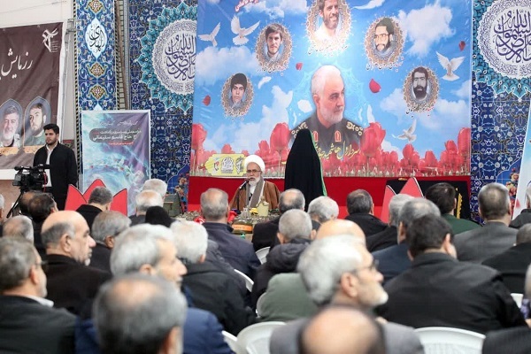 مراسم گرامیداشت سالگرد شهادت سردار سلیمانی در کرمانشاه