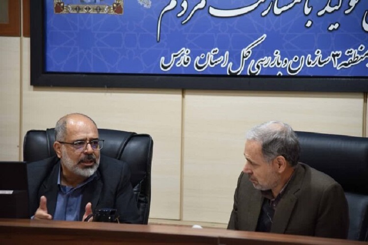 دیدار بازرس کل فارس با رئیس دانشگاه شیراز