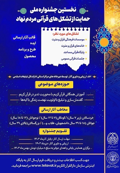 دانش‌بنیان شدن تشکل‌های قرآنی؛ هدف جشنواره «حمایت از تشکل‌های مردم‌نهاد»
